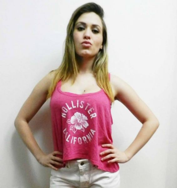 Blusinha Hollister - Tamanho G (com Etiqueta - Original)